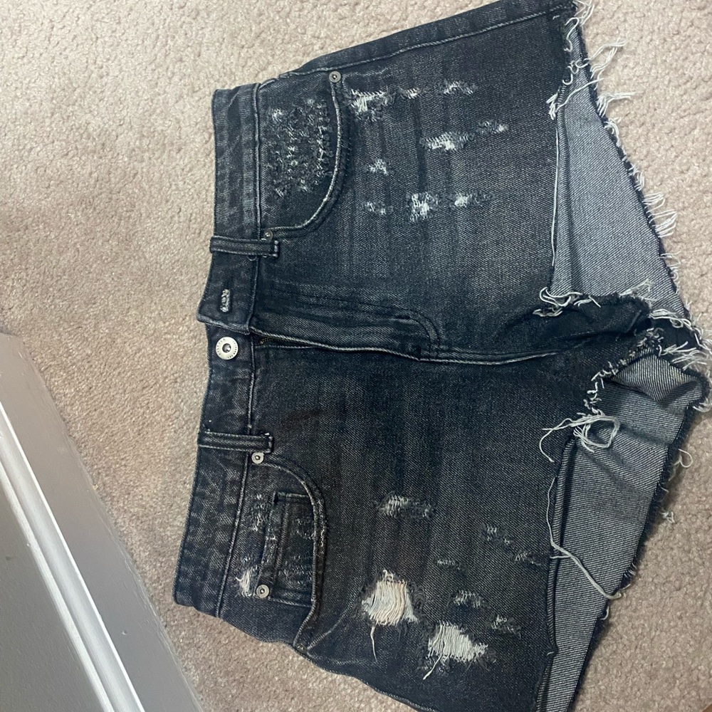 Pistola black denim shorts